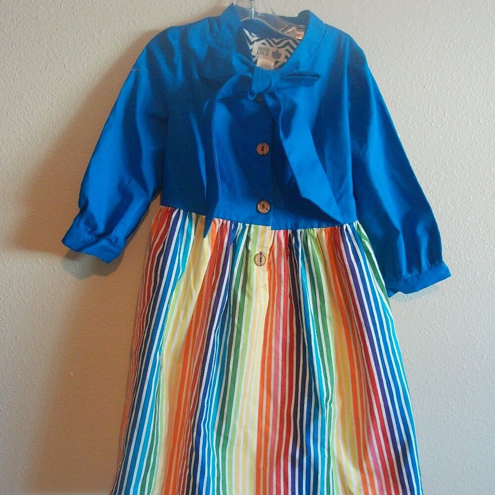 Misha Lulu High End Childrens Brand. Vibrant Dress